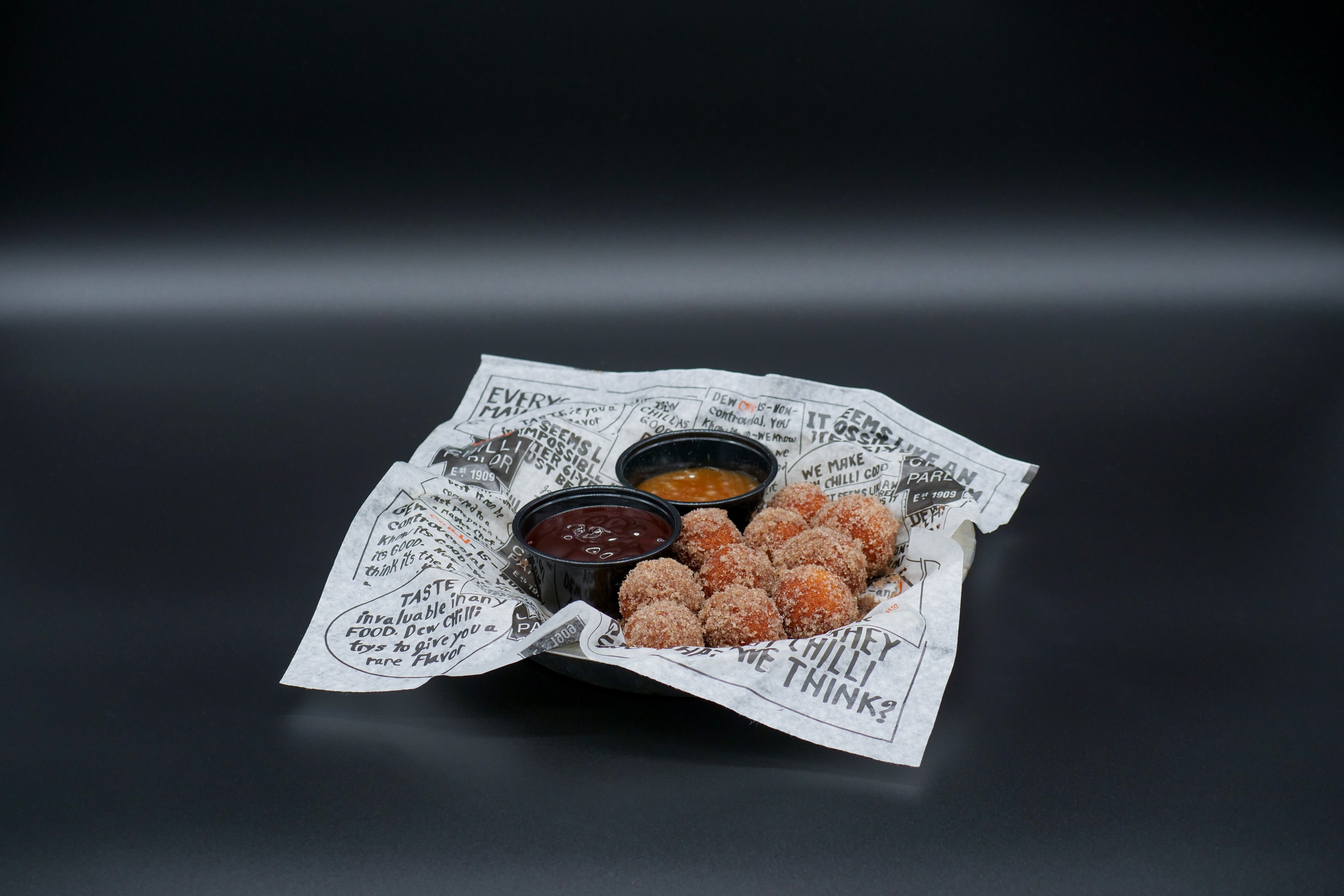 Order Sugared Donut Holes food online from Dew Chilli Parlor store, Springfield on bringmethat.com