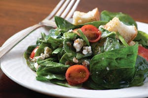 Order Spinach Salad food online from Jasper Restaurant store, Kansas City on bringmethat.com