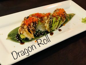 Order Dragon Roll food online from Oyshi Sushi #2, Llc store, Portland on bringmethat.com