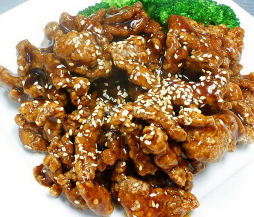 Order Sesame Beef food online from Hong Kong Chop Suey store, Libertyville on bringmethat.com