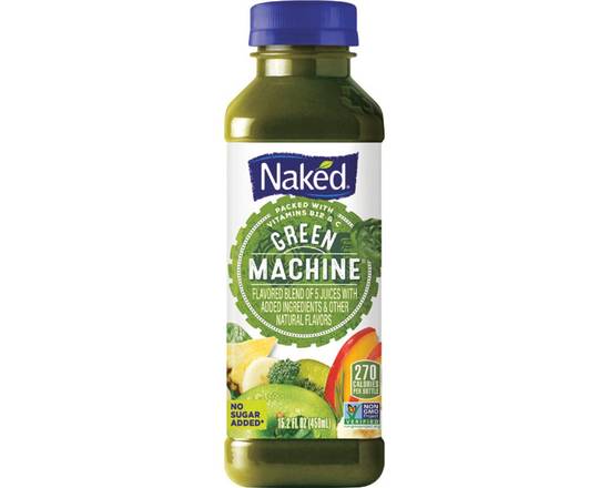 Order Naked Juice Green Machine 15.2oz Bottle food online from Johnny Rockets - Ontario Mills store, Ontario on bringmethat.com