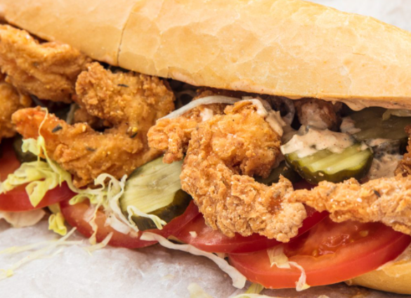 Order Po'Boy Sandwich food online from Louisiana Creole Gumbo store, Farmington Hills on bringmethat.com