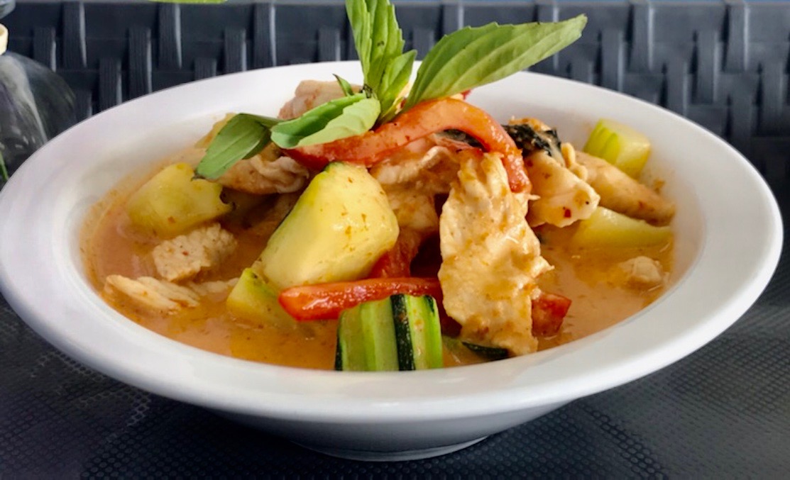Order Red Curry  food online from Buddee Kitchen store, Las Vegas on bringmethat.com