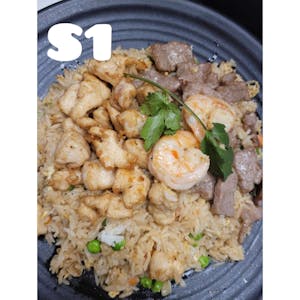 Order S1. Combo Fried Rice food online from Boling Pho store, Escondido on bringmethat.com