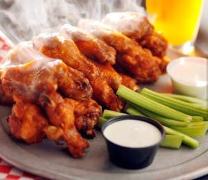 Order Wings (20) (2 Flavors) food online from Chill N Grill Xpress store, Summerville on bringmethat.com