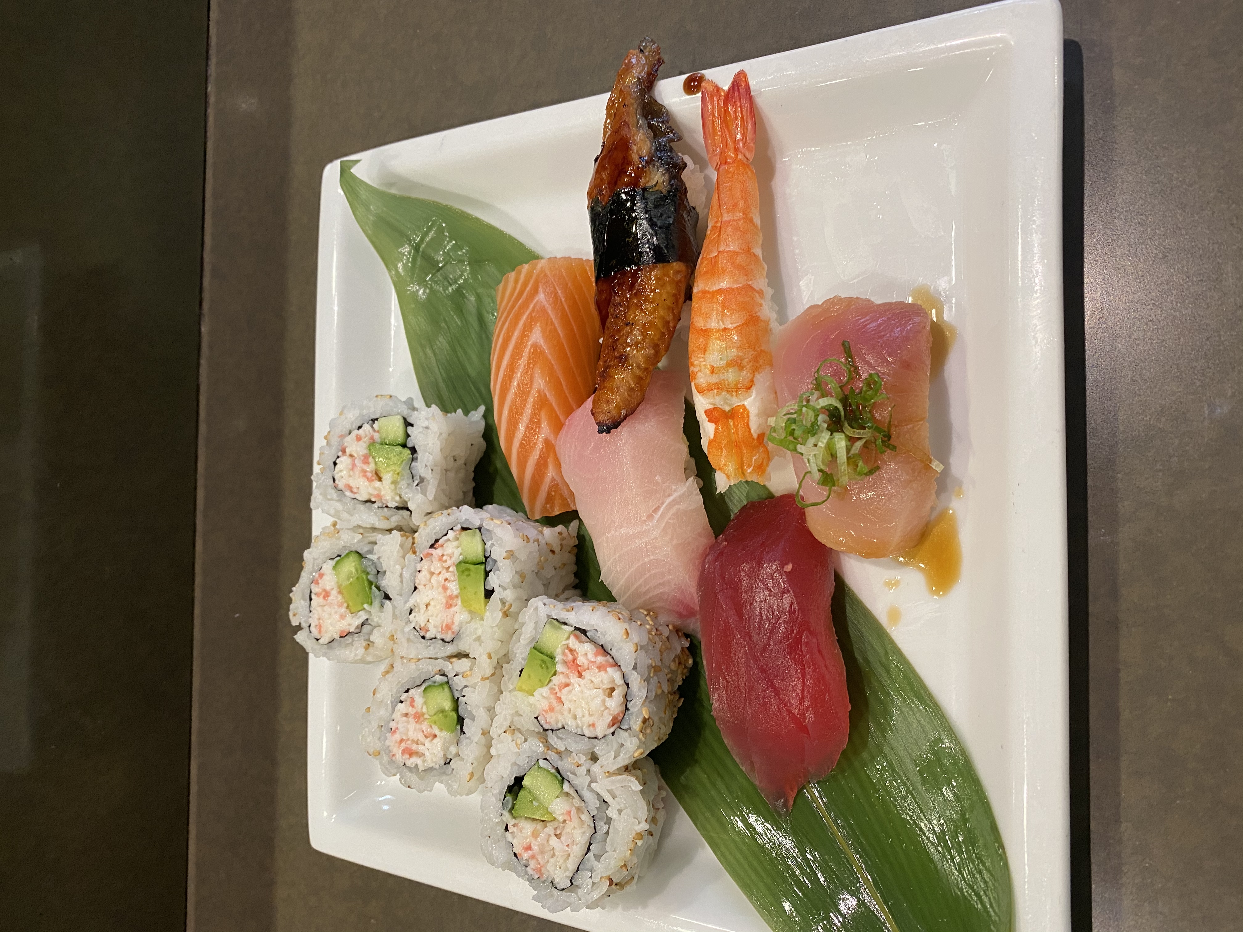 Order Sushi Combo food online from Kanpai Japanese Sushi Bar &amp; Gril store, Santa Monica on bringmethat.com