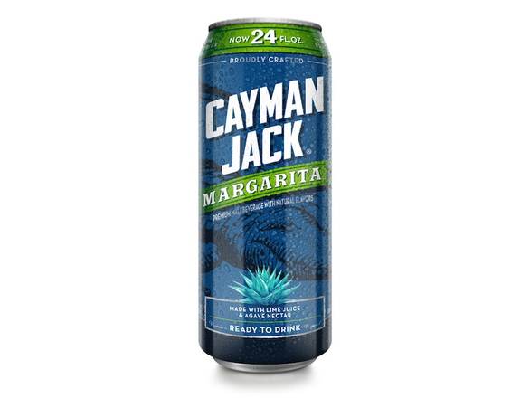 Order Cayman Jack Margarita - 24oz Can food online from Jenny Liquors store, Mt Prospect on bringmethat.com