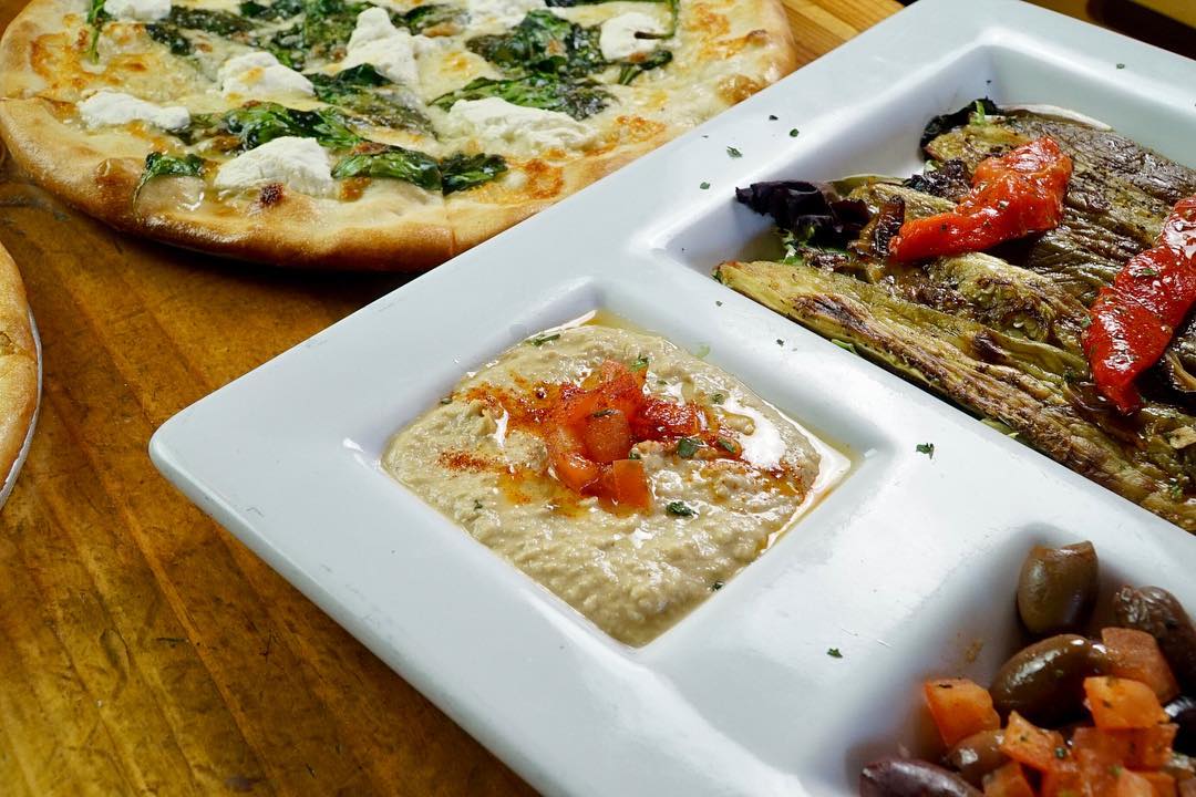 Order Mediterranean Sampler food online from Crust Pizza store, Bryn Mawr on bringmethat.com