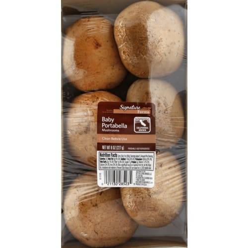 Order Signature Farms · Baby Portabella Mushrooms (8 oz) food online from Safeway store, Sierra Vista on bringmethat.com
