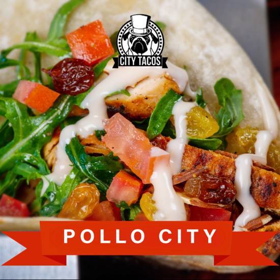 Order POLLO CITY food online from City Tacos store, San Diego on bringmethat.com