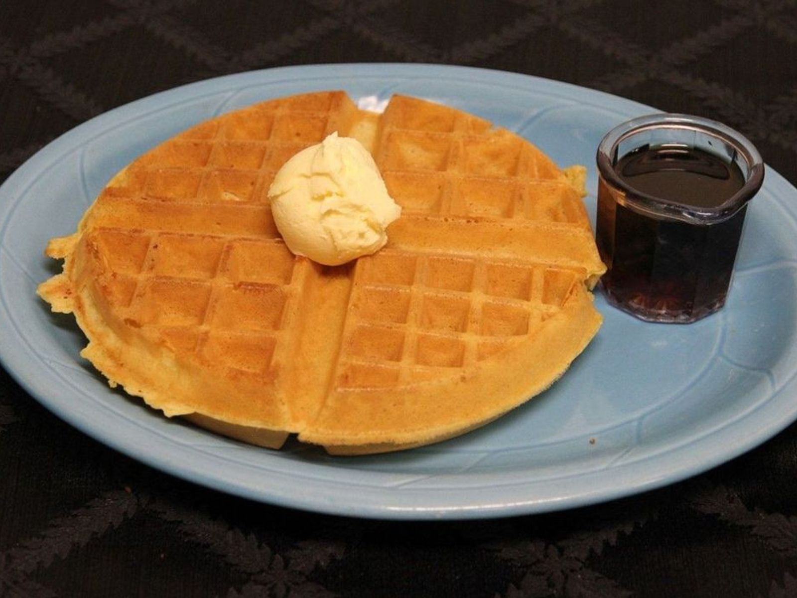 Order Belgium Waffle A la carte - OO food online from Biscuits Cafe store, Chandler on bringmethat.com