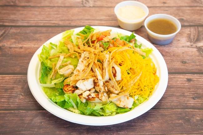 Order Supreme Salad food online from Sombrero Mexican Food store, El Cajon on bringmethat.com