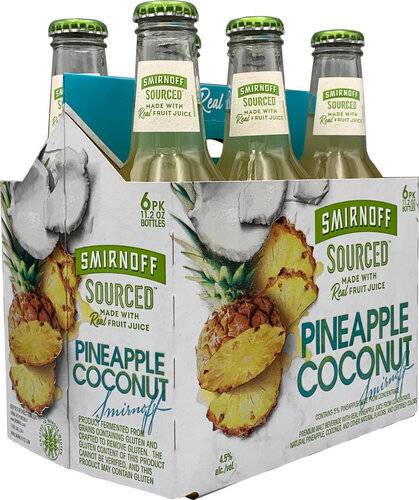 Order Smirnoff Sourced Pineapple Coconut food online from Red Roof Market store, Lafollette on bringmethat.com
