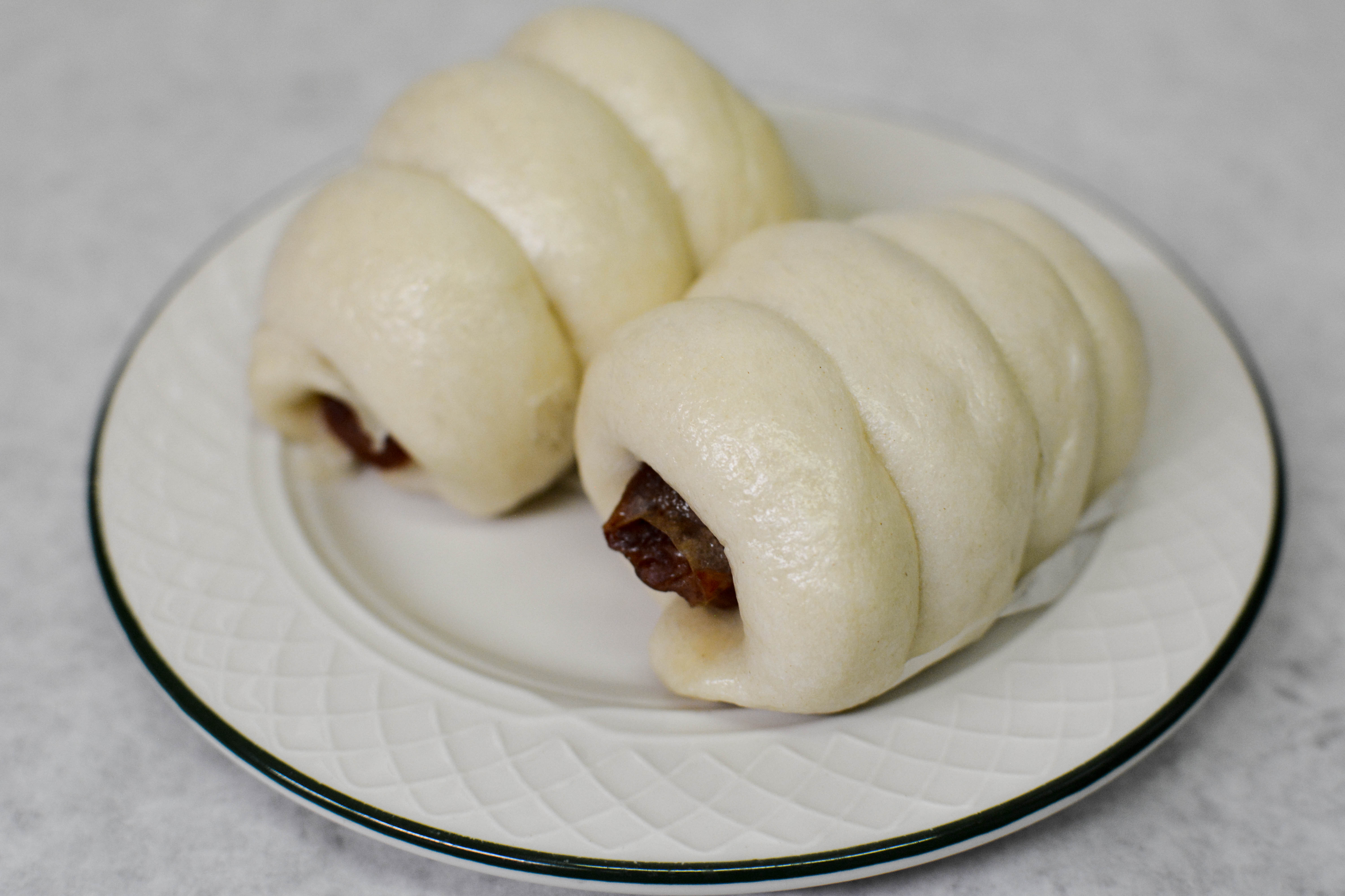 Order 35. Chinese Sausage Bun 腊肠卷 food online from Jade Palace store, Louisville on bringmethat.com