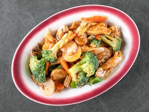 Order C1. Chicken with Mixed Vegetables food online from Lucky Rice store, Dallas on bringmethat.com