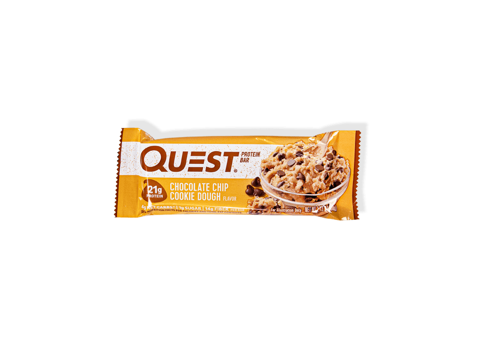 Order Quest Choc Chip Cookie Dough Protein 2.12 oz Bar food online from Wawa store, Hatboro on bringmethat.com