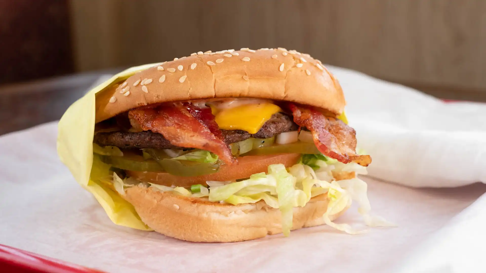 Order Bacon Cheeseburger Combo food online from Jim Burgers store, El Monte on bringmethat.com