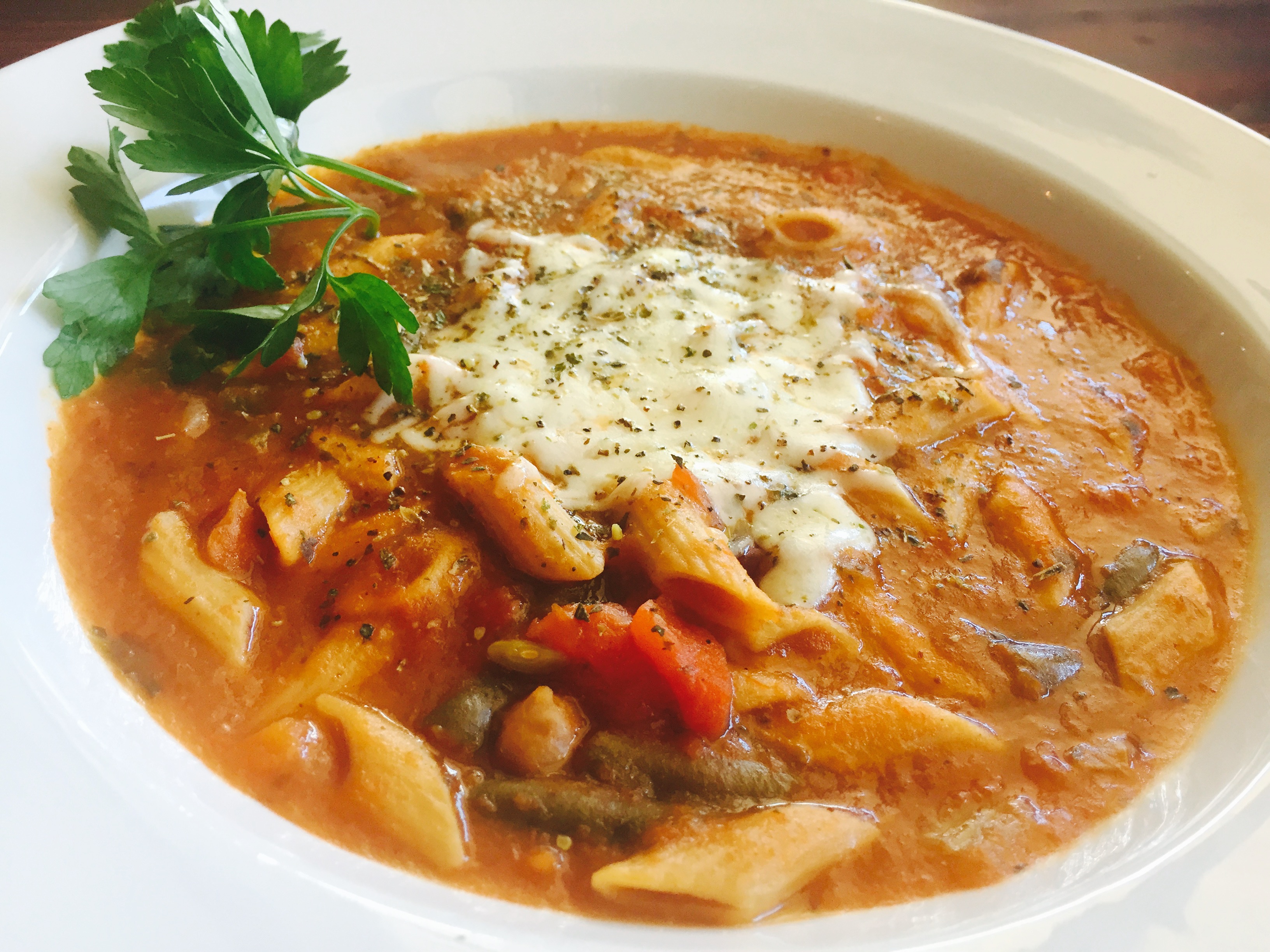 Order Baked Minestrone Soup food online from Streets Of New York store, Prescott on bringmethat.com