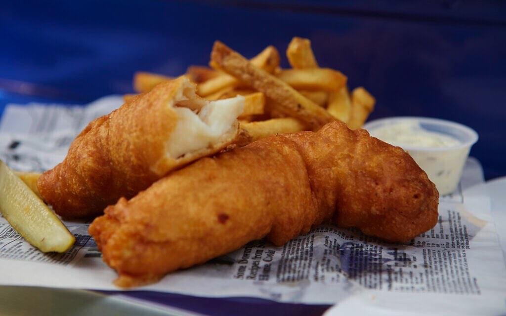 Order Fish and Chips food online from Casey Of Walled Lake store, Walled Lake on bringmethat.com