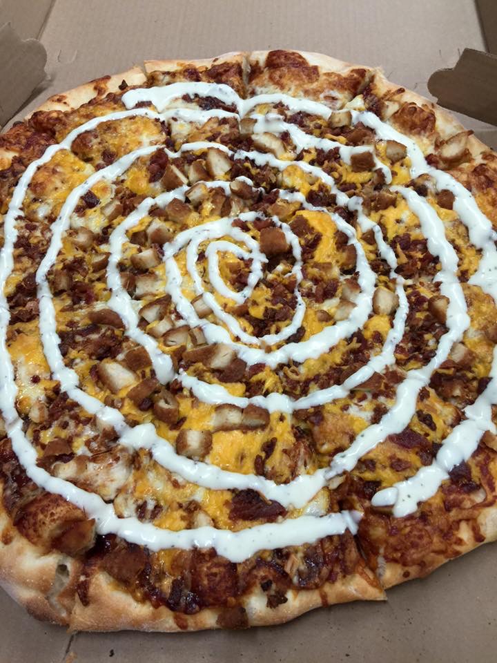 Order Chicken Bacon Ranch Pizza food online from Rhino's Pizzeria store, Webster on bringmethat.com