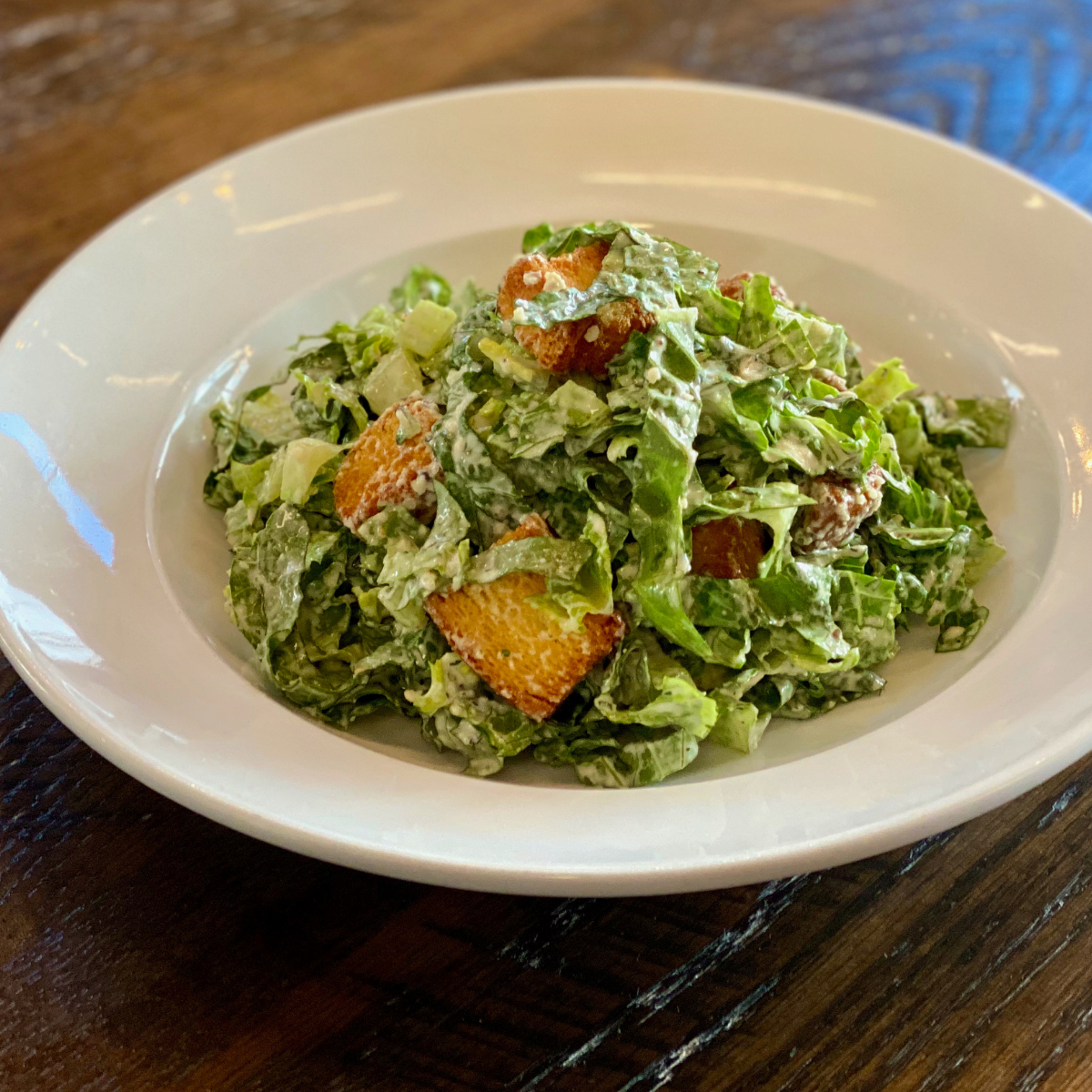 Order Caesar Salad food online from Burntwood Tavern store, Canton on bringmethat.com