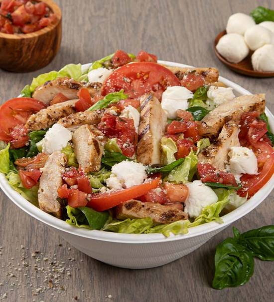 Order Chicken Caprese Salad (Entree) food online from Donatos Pizza store, Columbus on bringmethat.com