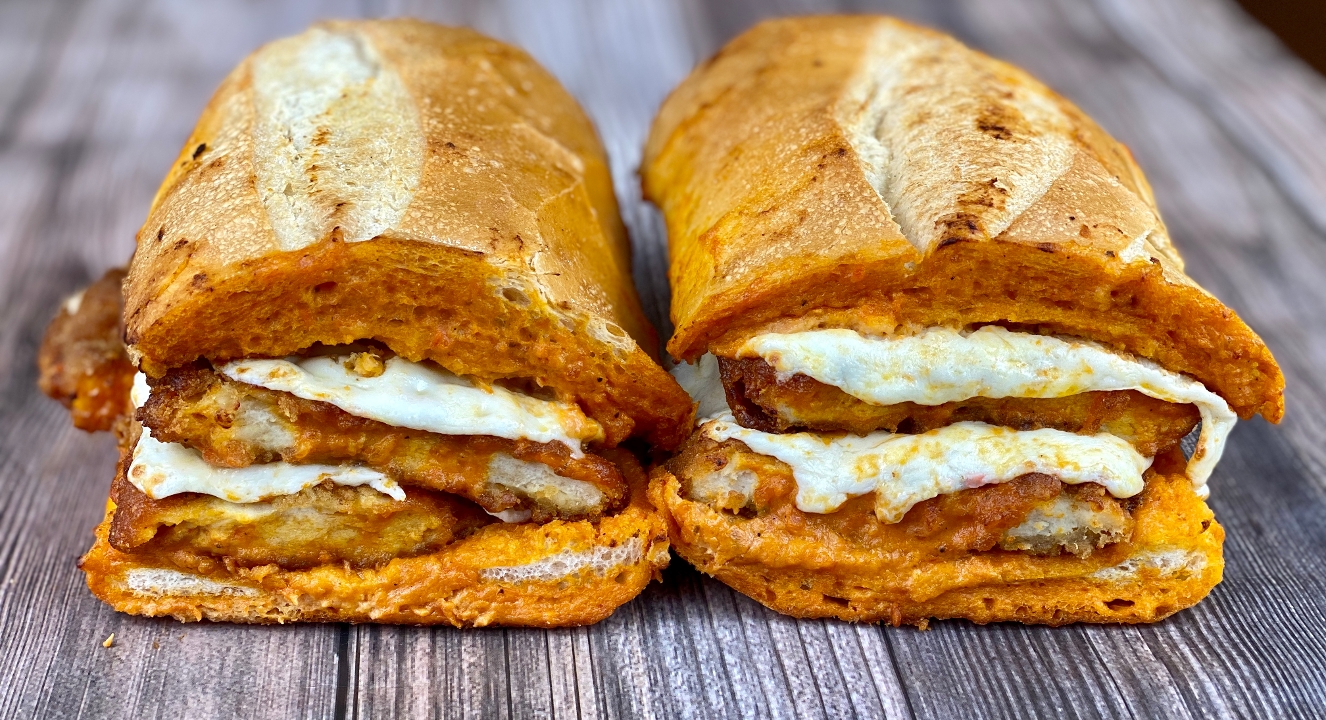 Order Chicken Vodka Parmigiana Sandwich food online from Mike's Pizza store, Parlin on bringmethat.com