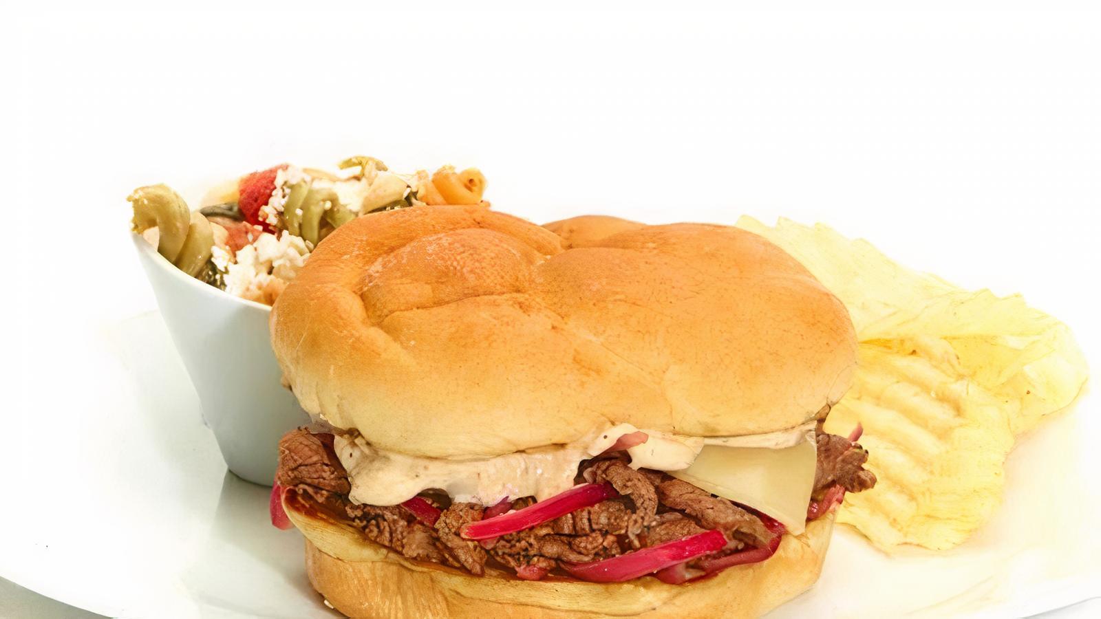 Order Beef Tender Sandwich food online from Taziki Cafe store, Tuscaloosa on bringmethat.com