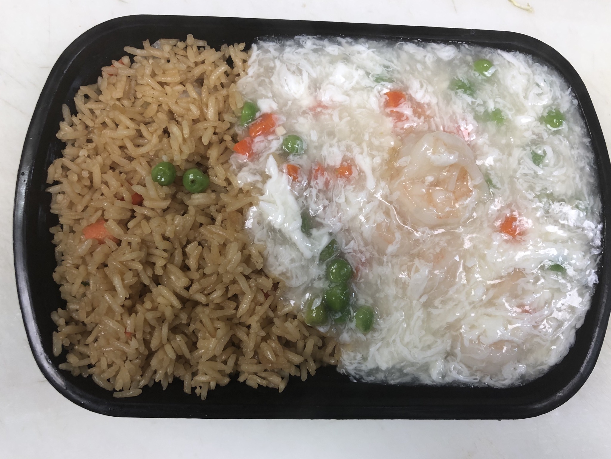 Order D24. Shrimp with Lobster Sauce Combo 虾龙湖 food online from JJ China store, Morrisville on bringmethat.com