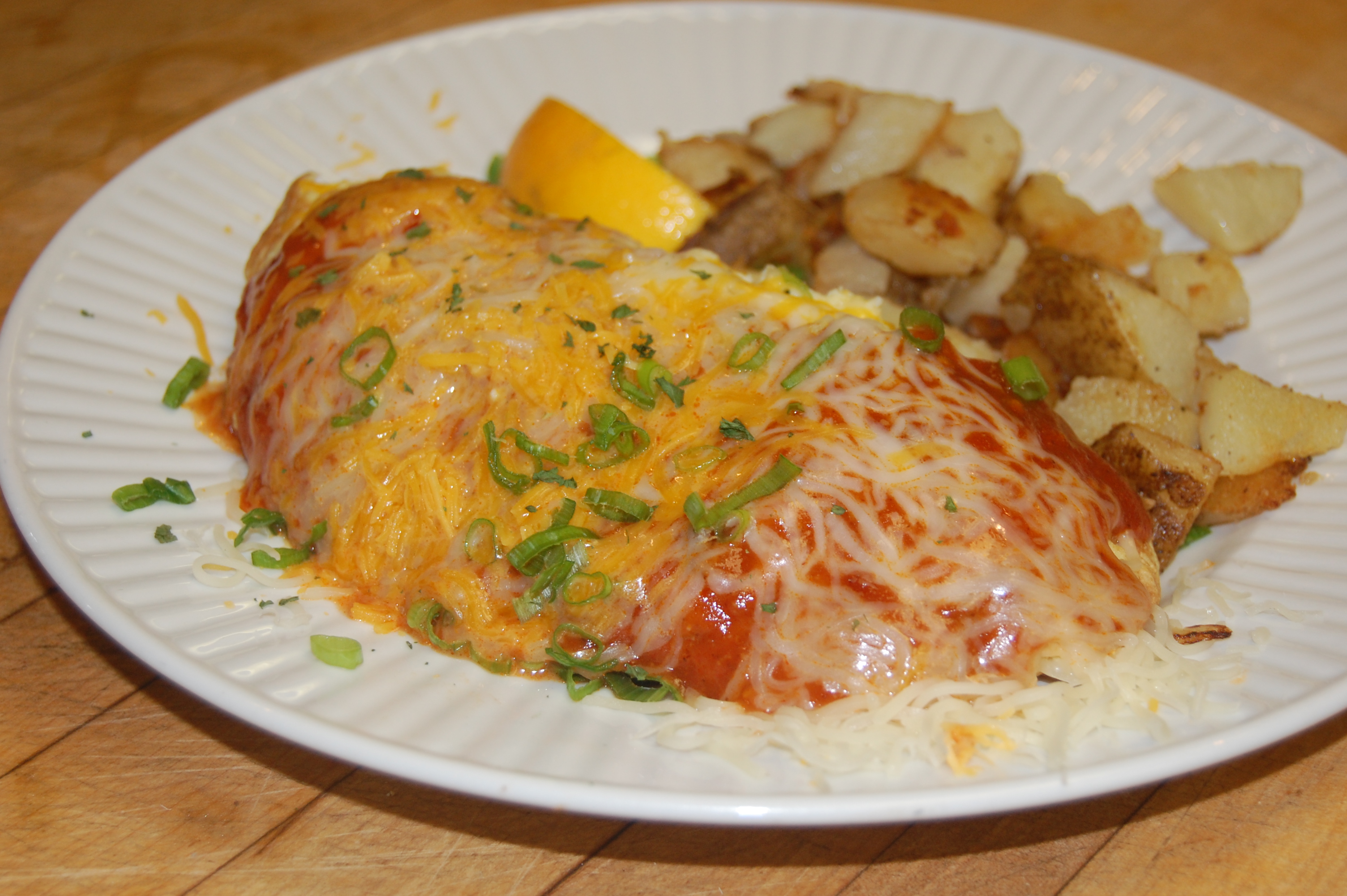 Order New Orleans Cajun Omelet food online from Kiss The Cook Restaurant store, Glendale on bringmethat.com