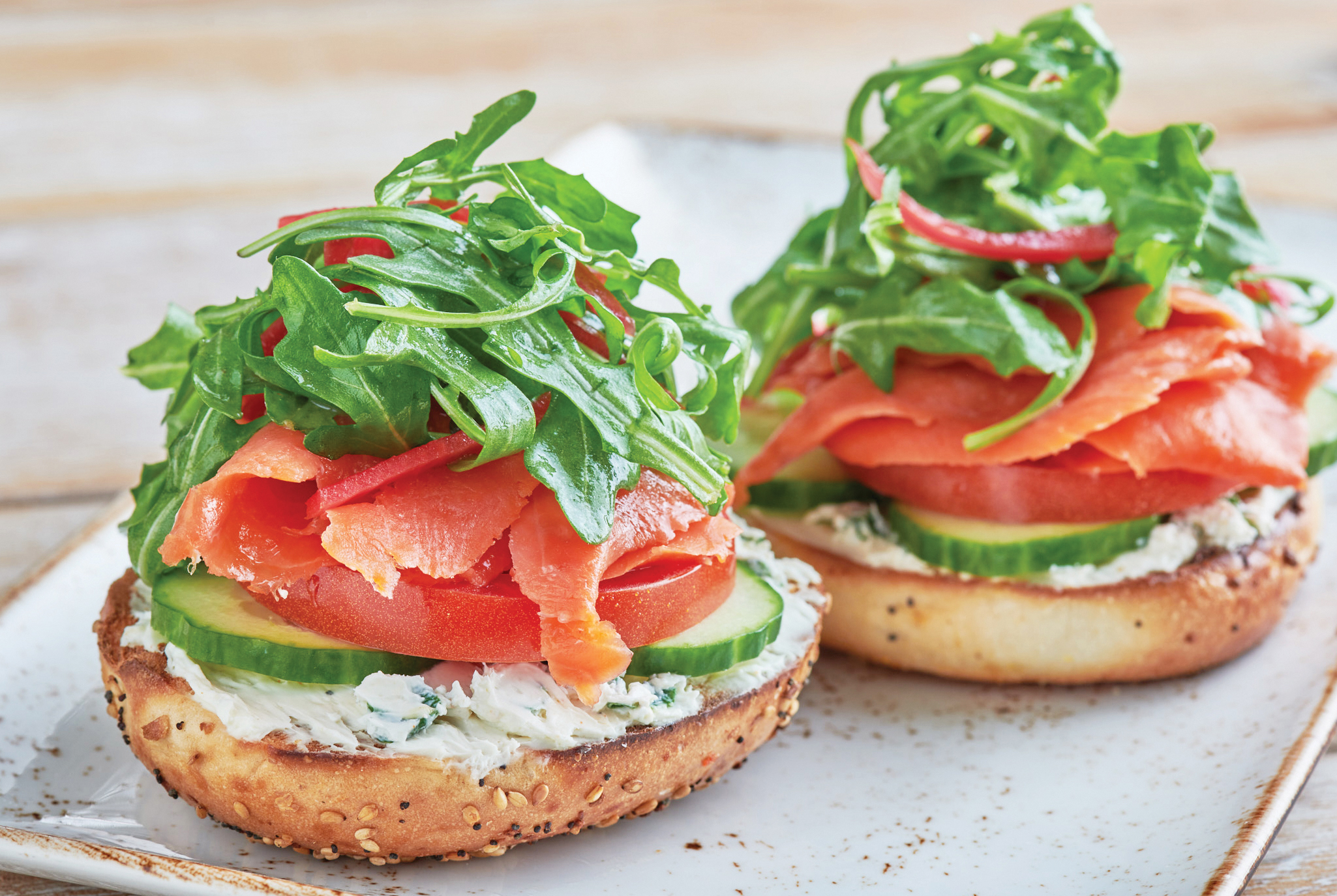 Order LOX BAGEL food online from Linda Coffee House store, Lake Forest on bringmethat.com