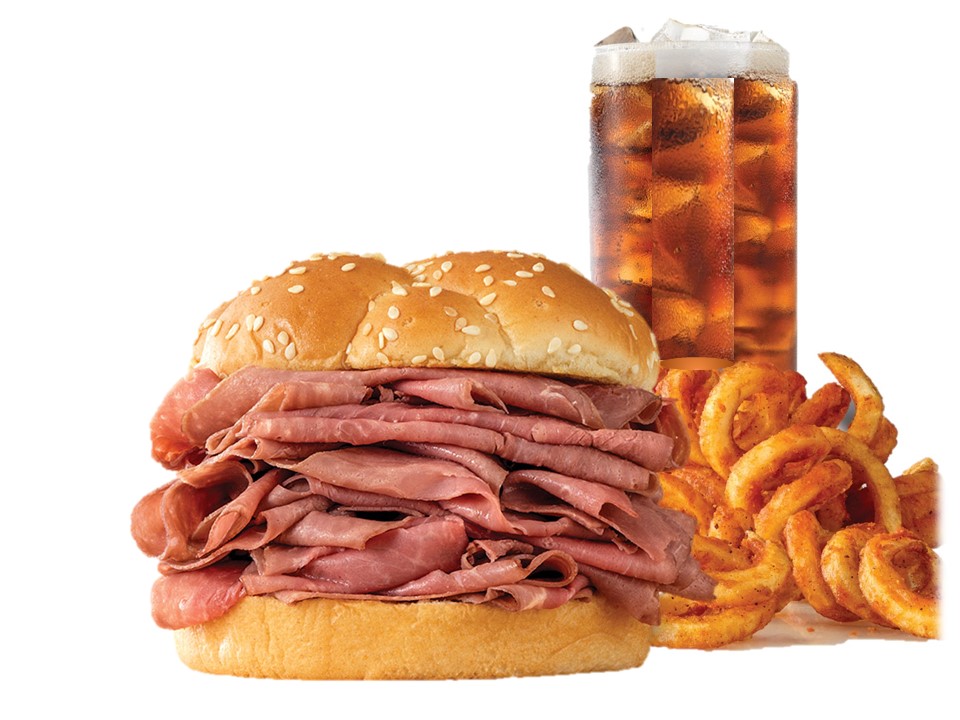 Order Double Roast Beef Meal food online from Arby store, Lindenhurst on bringmethat.com