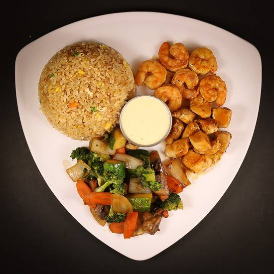 Order Shrimp and Chicken Combo food online from Rock-N-Roll Sushi store, Trussville on bringmethat.com