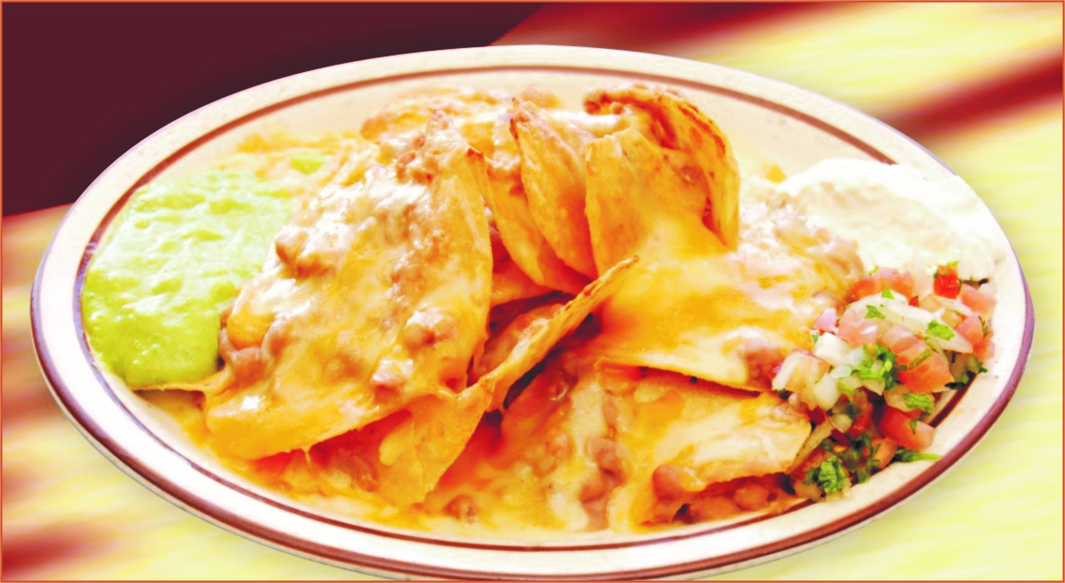 Order Nachos with Meat a La Carte food online from Mi Zacatecas Mexican Food store, Hawthorne on bringmethat.com