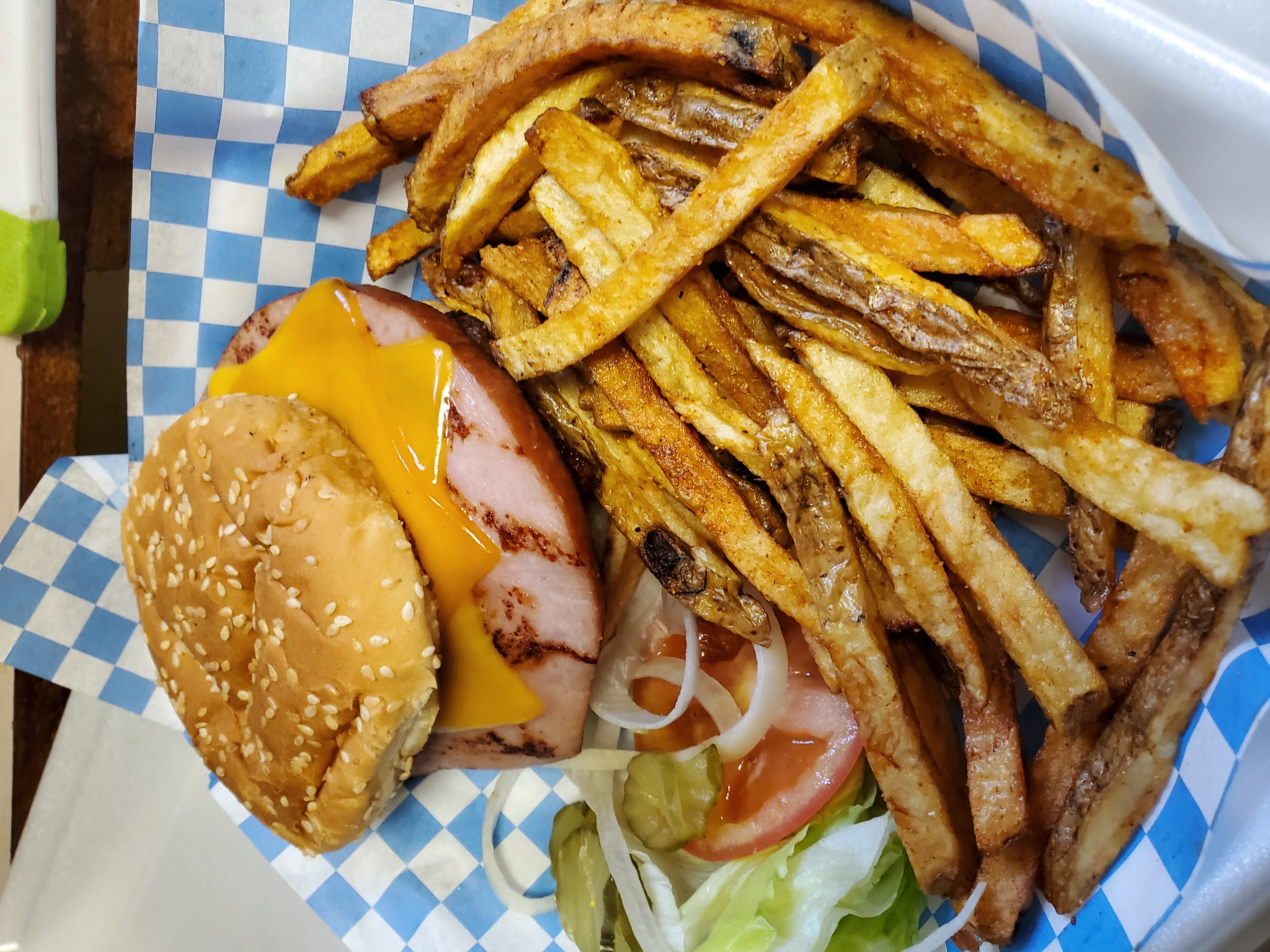 Order Ernie Burger food online from Roadhouse Saloon store, Idaho Falls on bringmethat.com