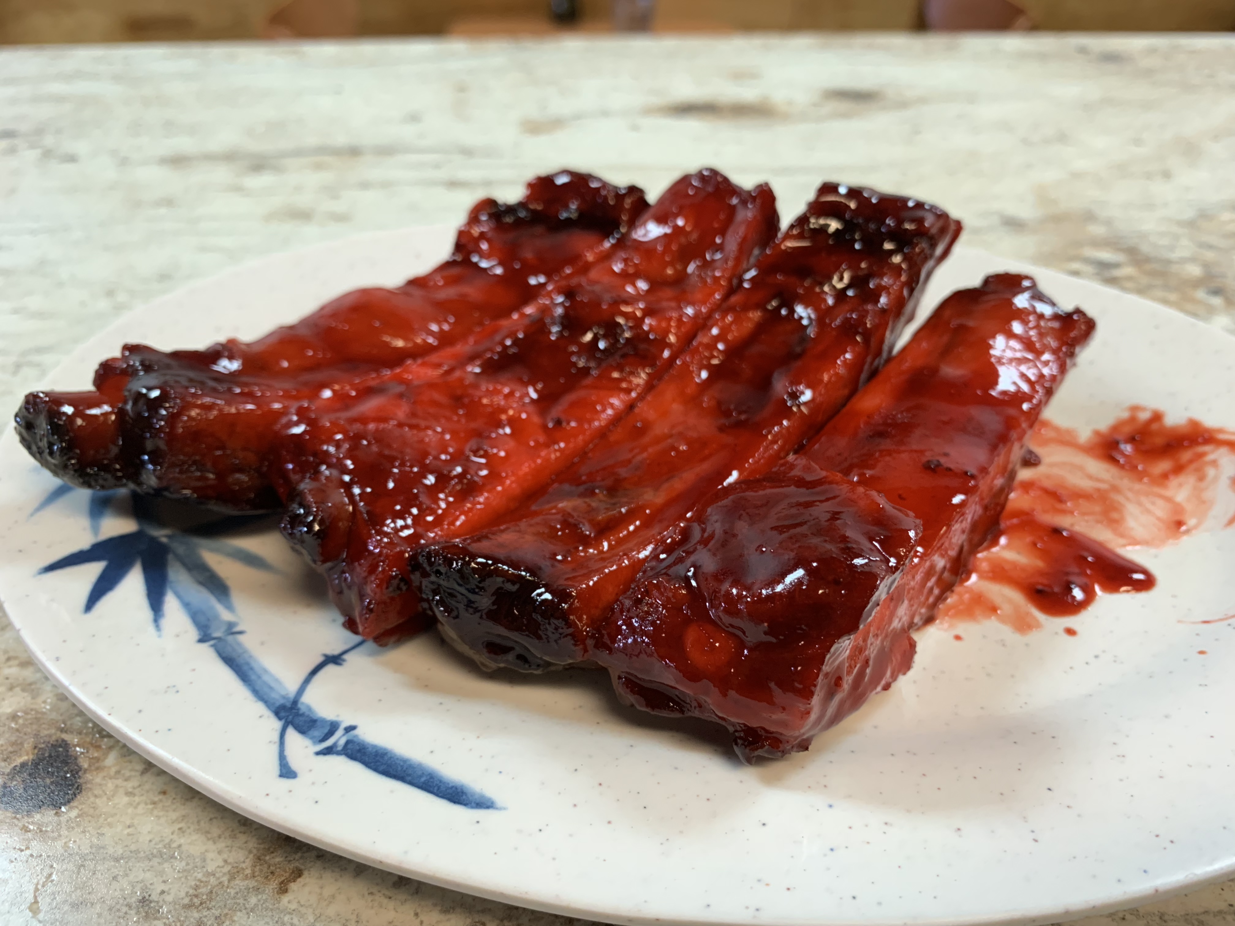 Order 3. BBQ Spare Ribs food online from Tsing Tao Chinese Cuisine store, Mesa on bringmethat.com