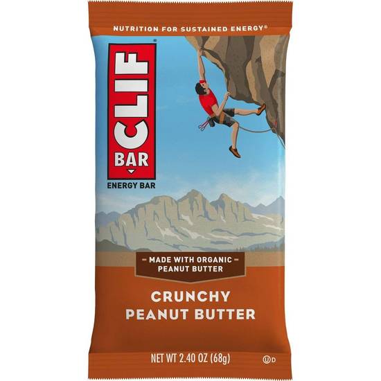 Order Clif Bar Crunchy Bars Peanut Butter food online from Pepack Sunoco store, Peapack on bringmethat.com