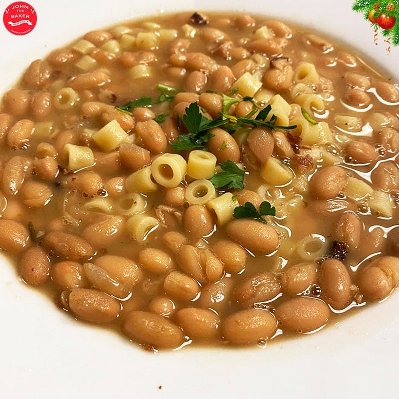 Order Pasta e Fagioli Soup - Soup food online from John The Baker store, Stamford on bringmethat.com