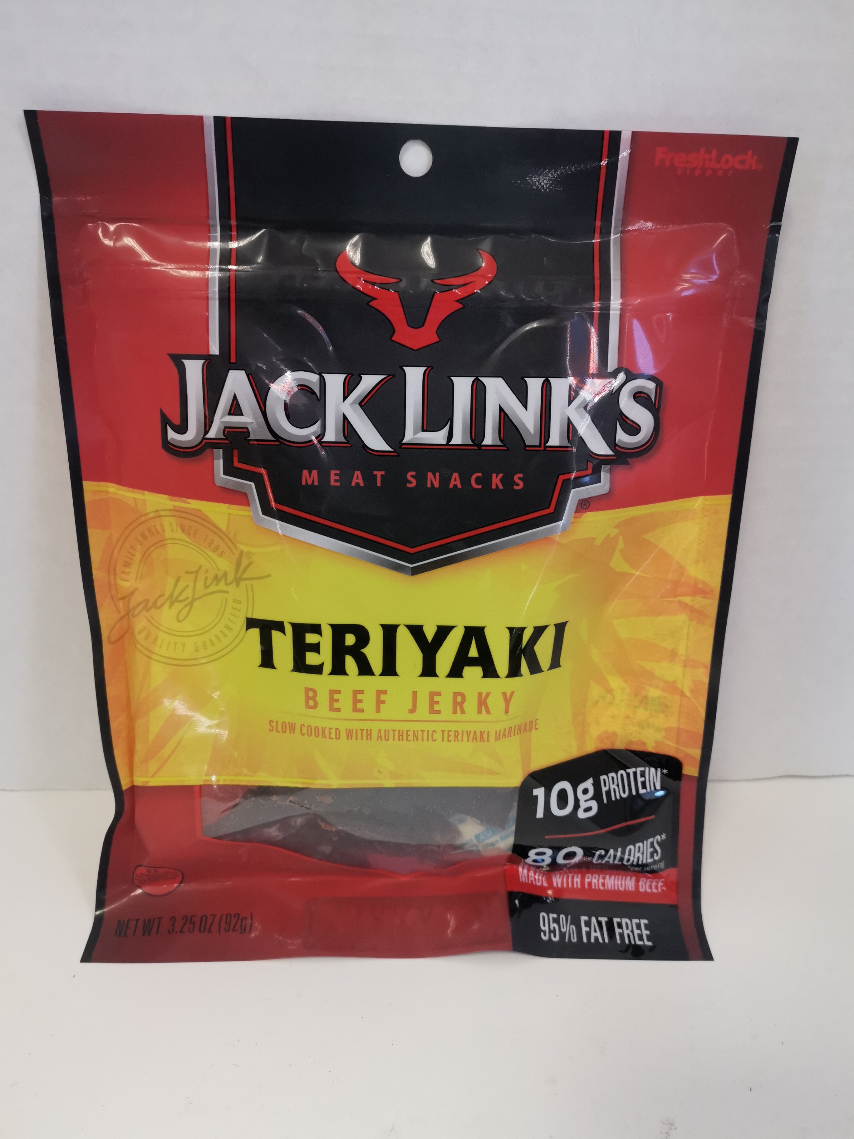 Order Jack Links Teriyaki 3.25oz food online from Rank Quickserve store, San Francisco on bringmethat.com
