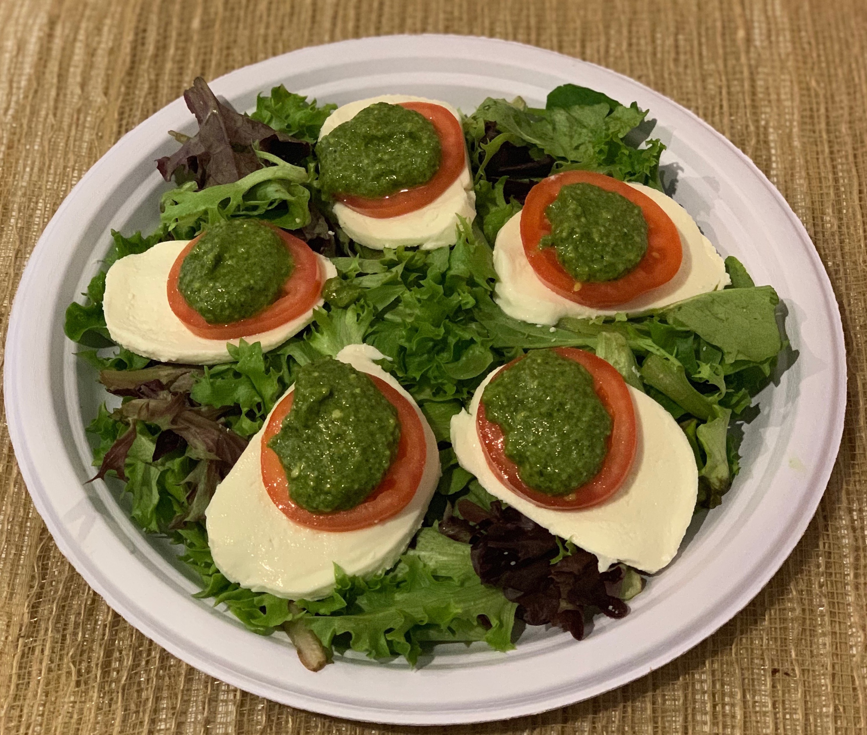 Order Tomato Mozzarella Salad food online from Blue Wind Gourmet store, Lexington Park on bringmethat.com