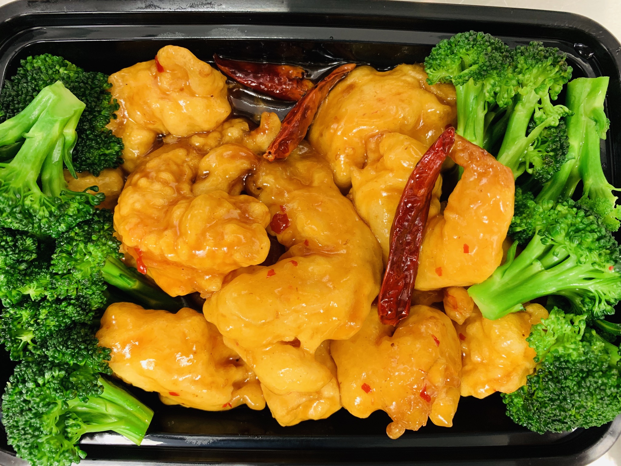 Order CS11. General Tso's Shrimp food online from Asian Chef store, Las Vegas on bringmethat.com
