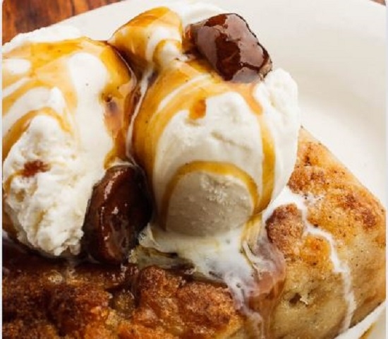 Order Bananas Foster Bread Pudding food online from Bon Temps Grill store, Lafayette on bringmethat.com