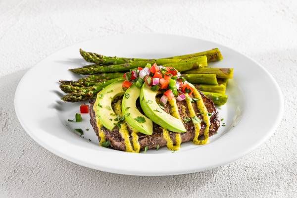 Order 10 oz. Classic Sirloin* with Avocado food online from Chili Grill & Bar store, Rome on bringmethat.com