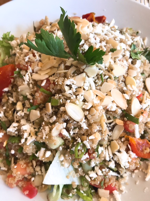 Order Quinoa Salad food online from Jinky's Cafe store, Agoura Hills on bringmethat.com