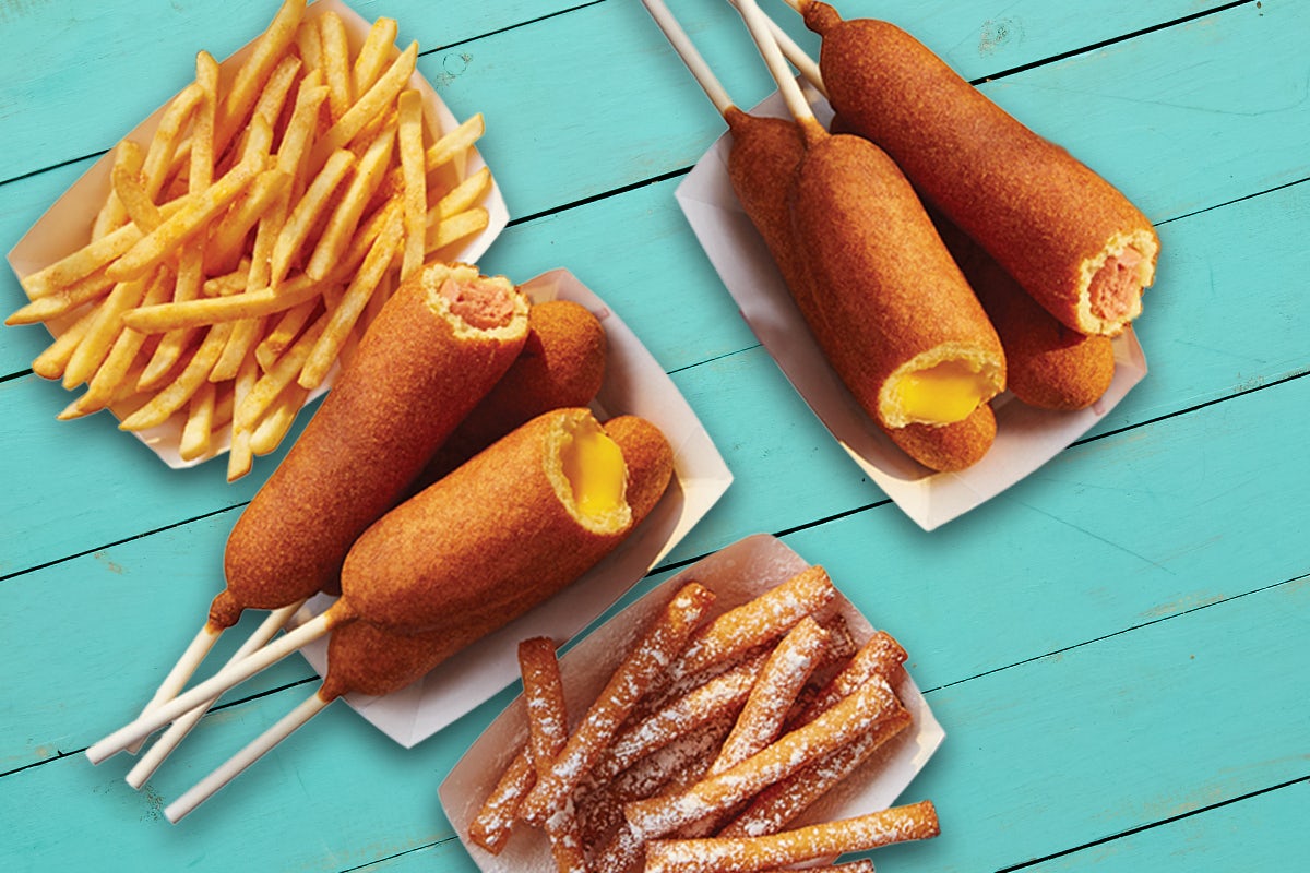 Order Build Your Own Family Meal food online from Hot Dog On A Stick store, Santa Maria on bringmethat.com