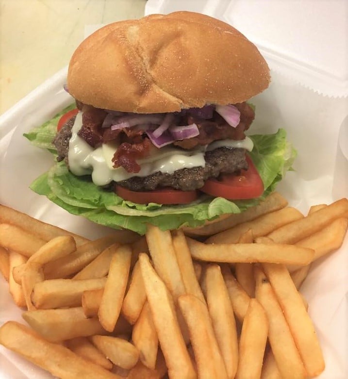 Order Texas Burger food online from Pizza Town & Grill store, Bristol on bringmethat.com
