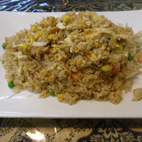Order 40. Fried Rice Crab food online from Finest Thai store, El Cajon on bringmethat.com