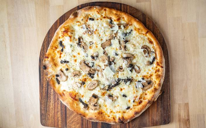 Order Fungi Truffle Pizza food online from Pazza Pizza store, Chicago on bringmethat.com
