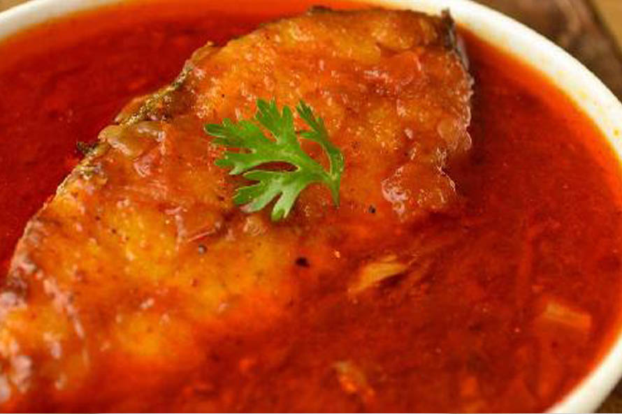 Order Kerala Fish Curry food online from Priya Indian Cuisine store, Lowell on bringmethat.com
