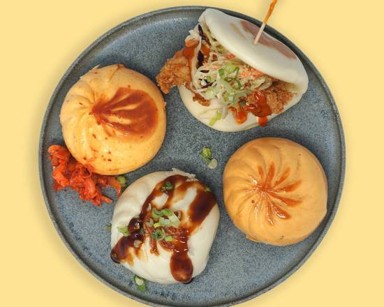 Order (4) Variety Pack food online from Bao'd Up store, Austin on bringmethat.com